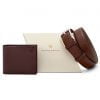 Chestnut Brown Bifold Wallet Gift Set | Watson & Wolfe