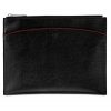 Handmade Designer Travel Pouch in Black | Watson & Wolfe