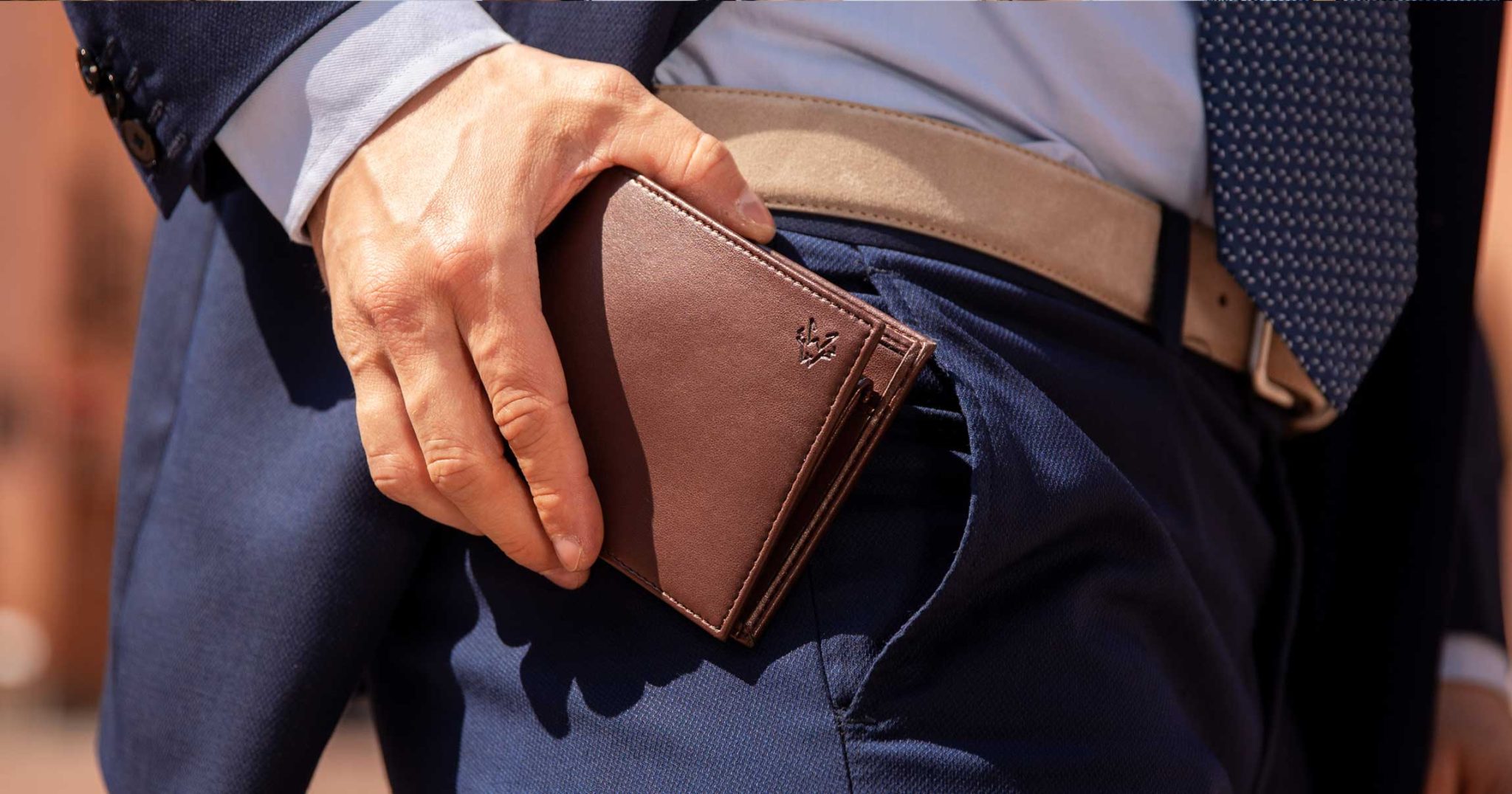 What pocket does a man's wallet go in?