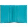 Personalised Card Holder in Turquoise | Watson & Wolfe