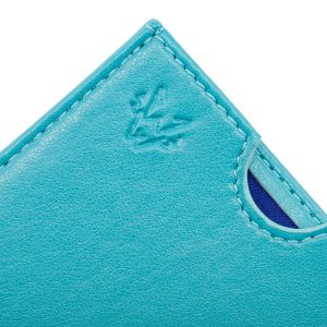Nano Card Holder in Turquoise | Watson & Wolfe
