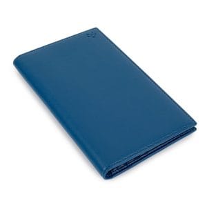 Travel Document Wallet in Blue