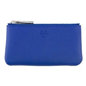 Key Pouch in Cobalt Blue | Zipped Key Pouches - Watson & Wolfe